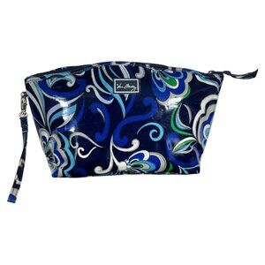VERA BRADLEY Cosmetic/Toiletry Bag in Mediterranean Blue Pattern from Fall 2008